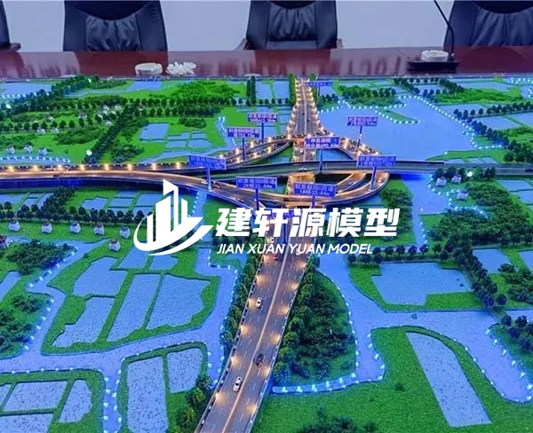 秦都高速公路沙盘定制